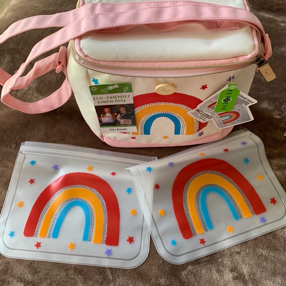 Fit +Fresh lunch tote and 2 bags